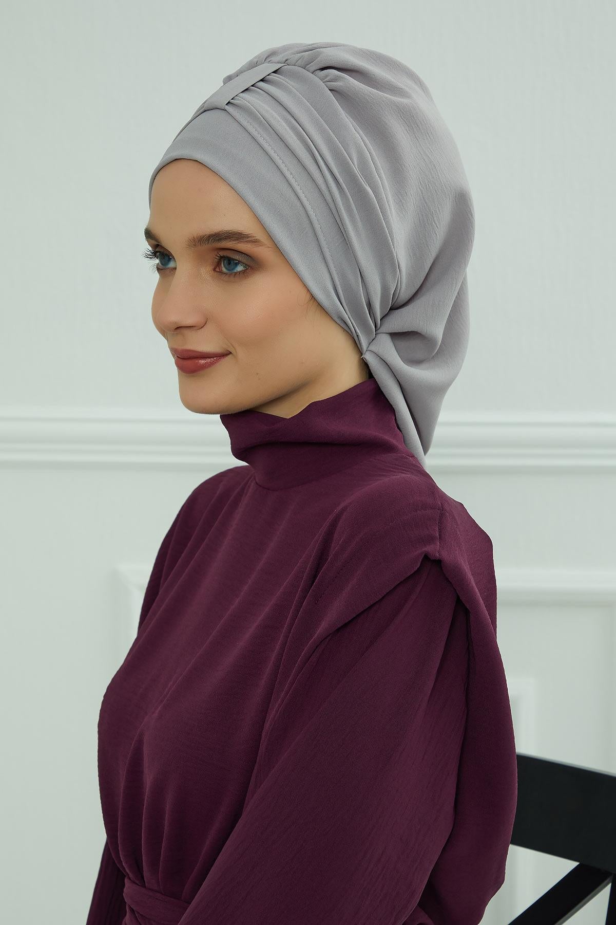 Pratik Kullanışlı Hazır Türban,HT-90