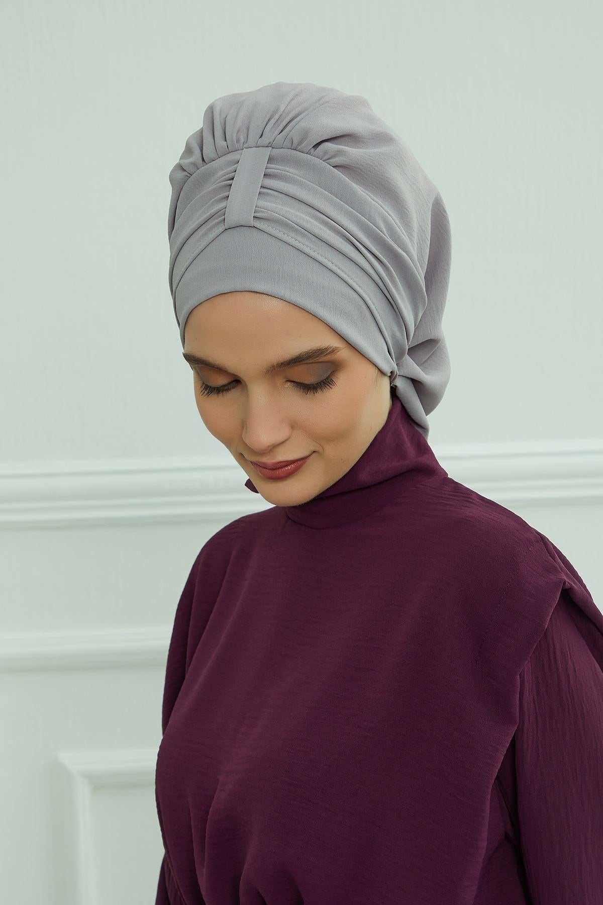 Pratik Kullanışlı Hazır Türban,HT-90