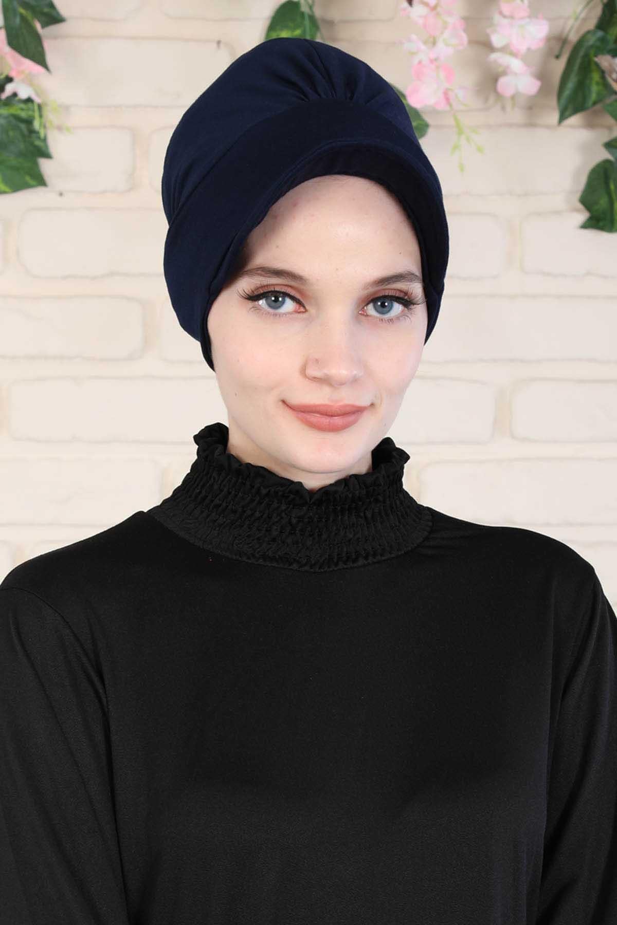 Şapkalı Penye Bone,B-30