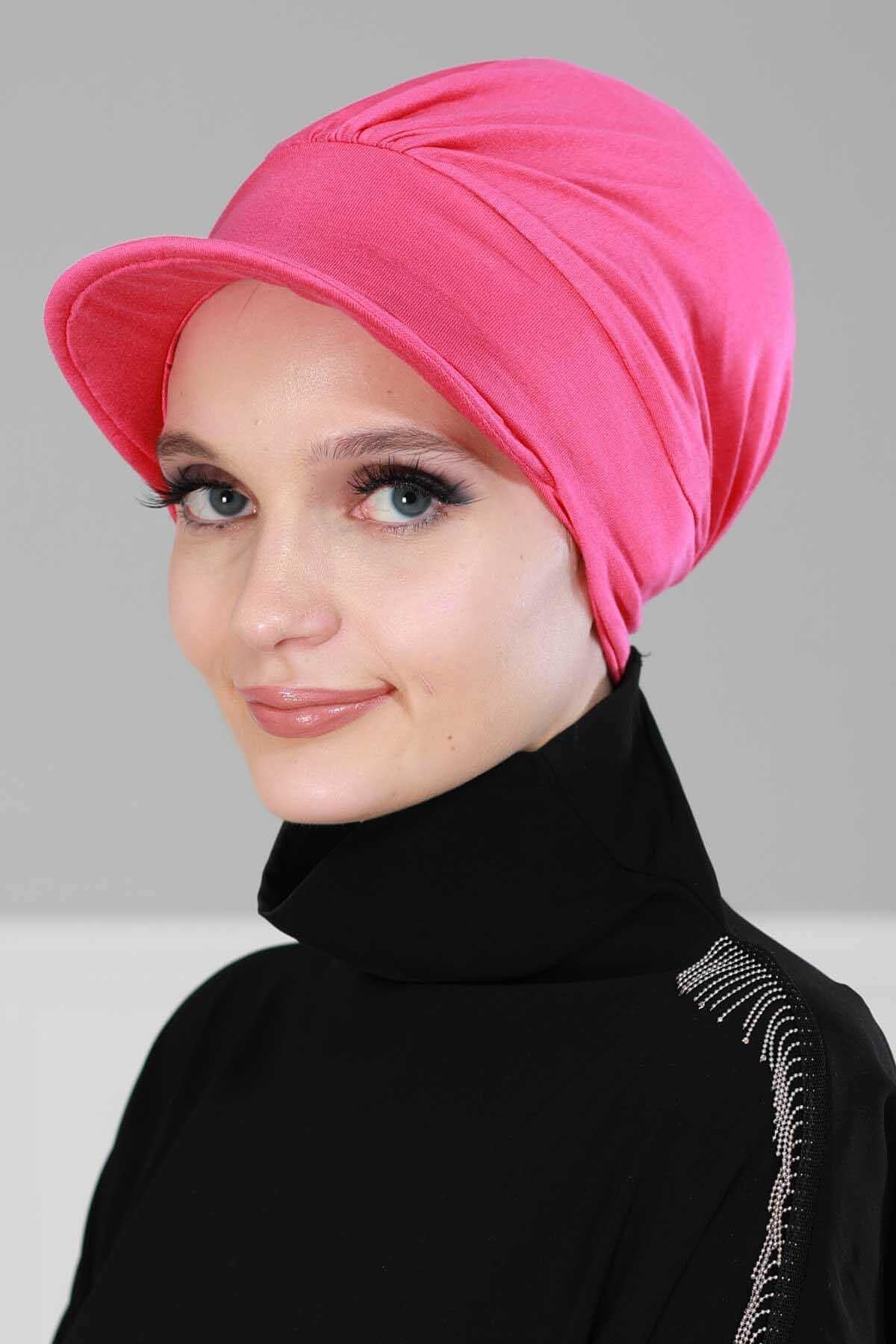 Şapkalı Penye Bone,B-30