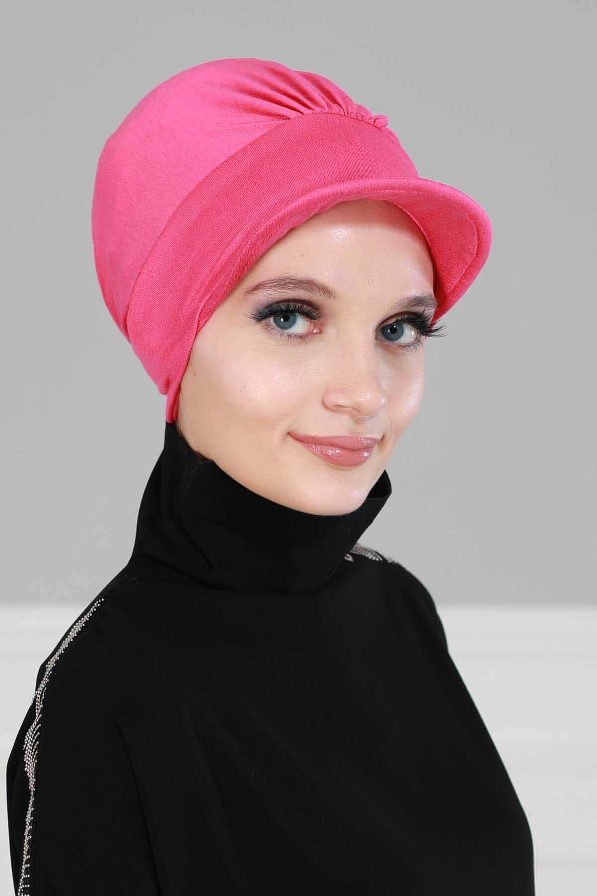 Şapkalı Penye Bone,B-30