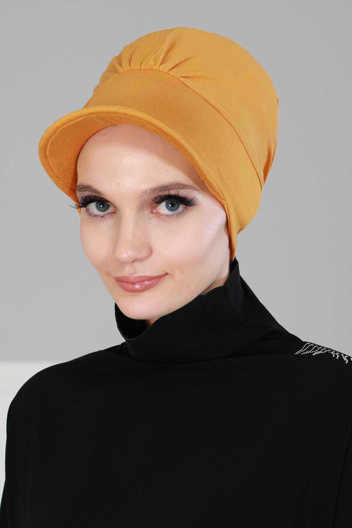 Şapkalı Penye Bone,B-30