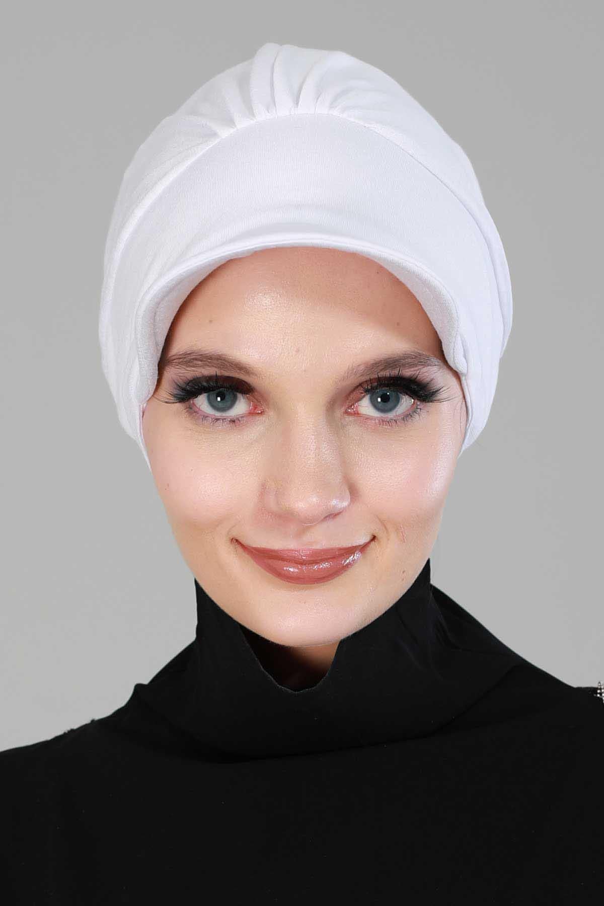 Şapkalı Penye Bone,B-30