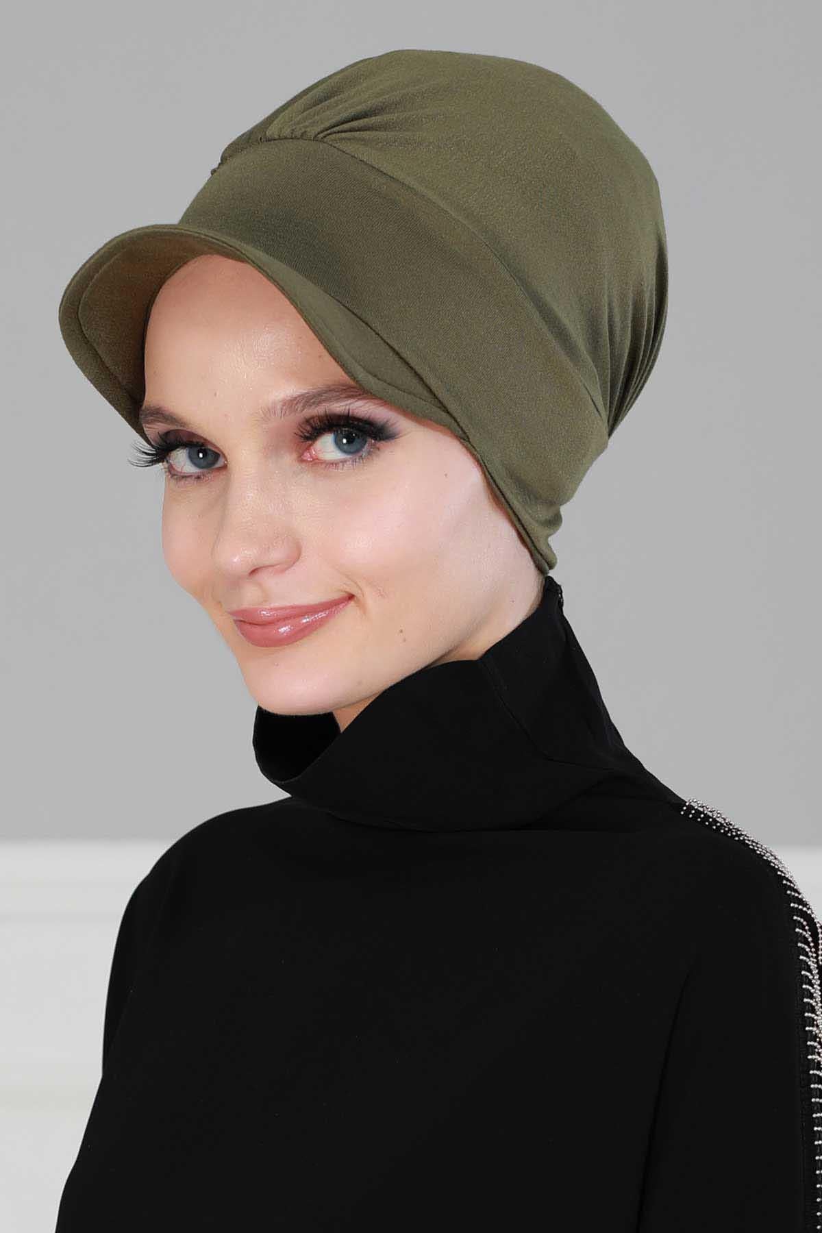 Şapkalı Penye Bone,B-30