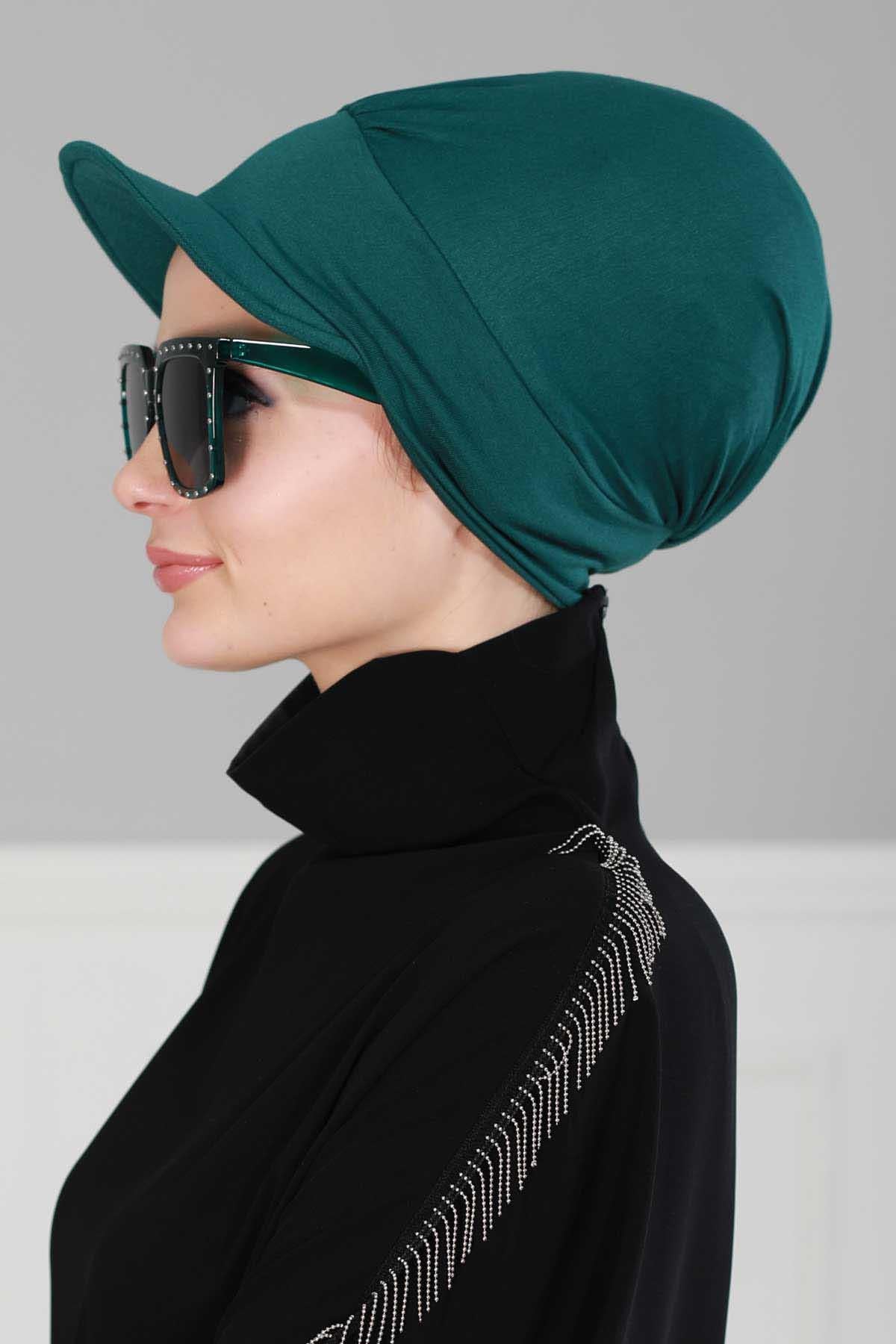 Şapkalı Penye Bone,B-30