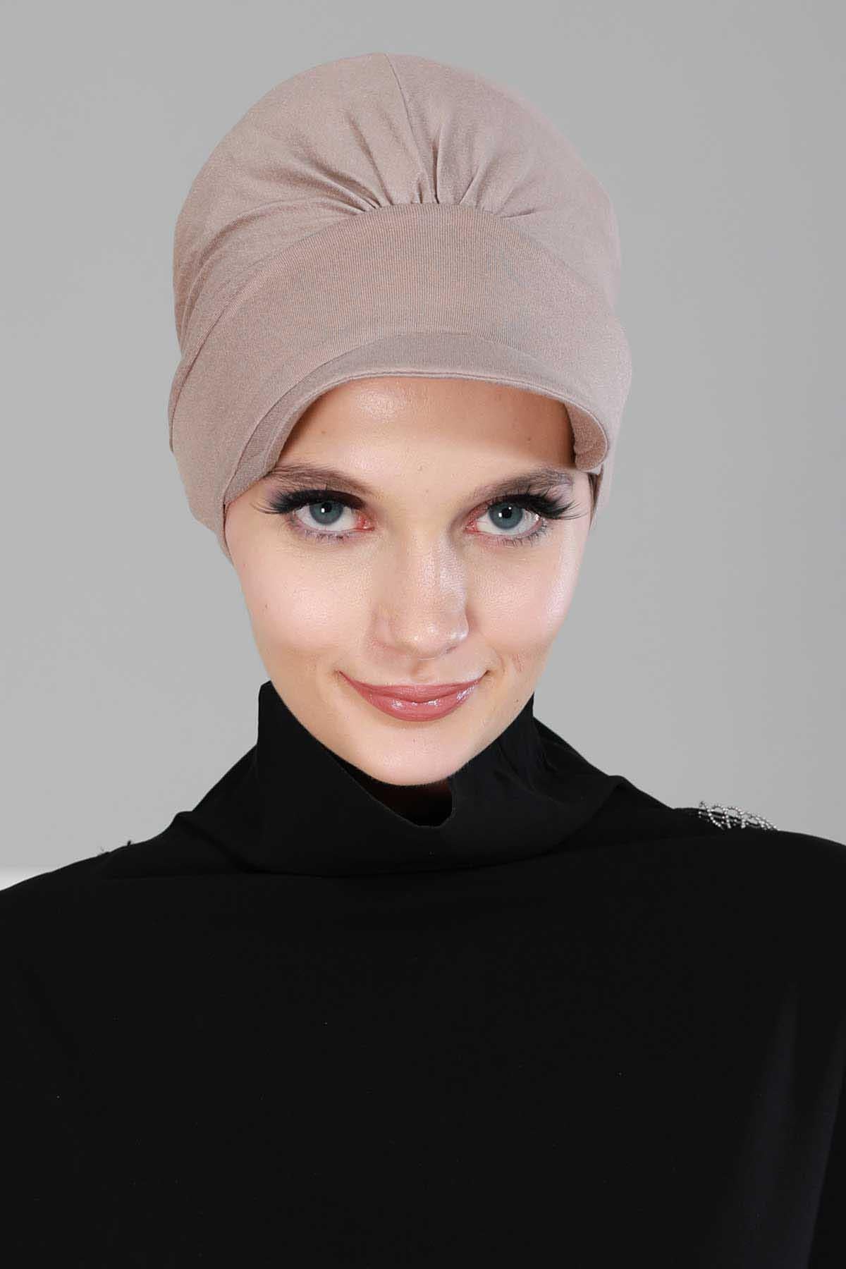 Şapkalı Penye Bone,B-30