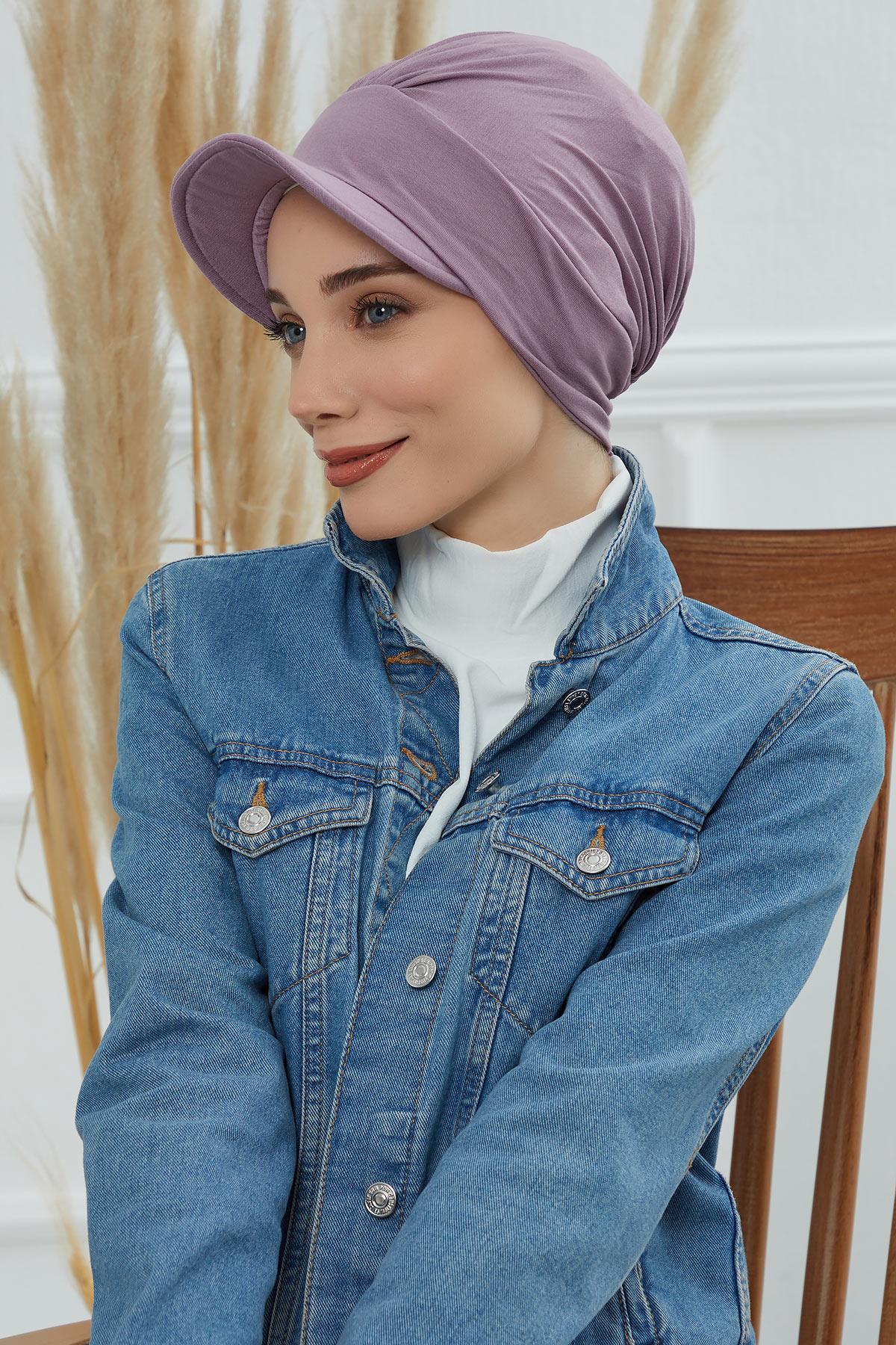 Şapkalı Penye Bone,B-30