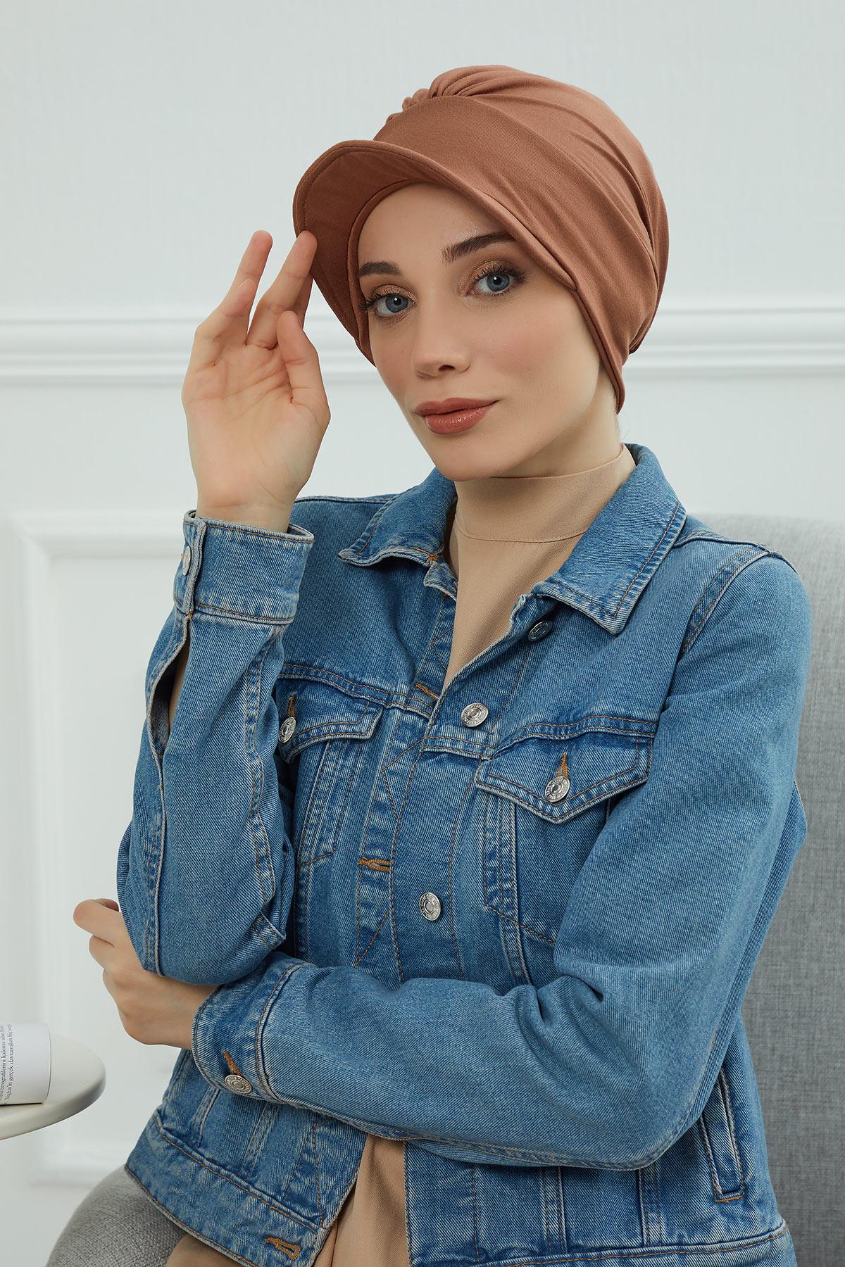 Şapkalı Penye Bone,B-30