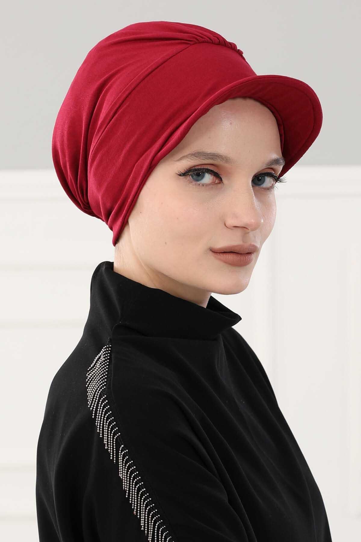 Şapkalı Penye Bone,B-30