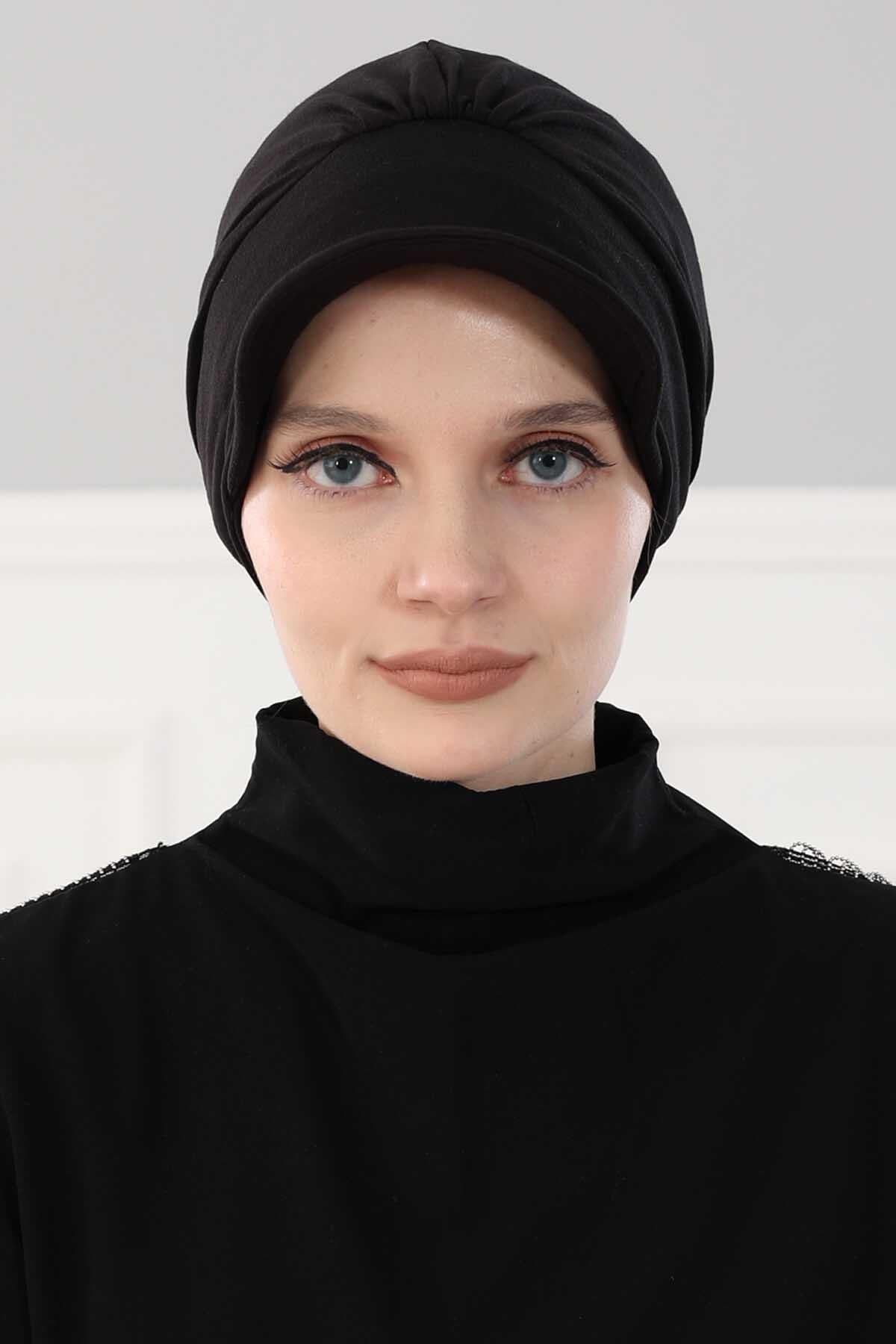 Şapkalı Penye Bone,B-30