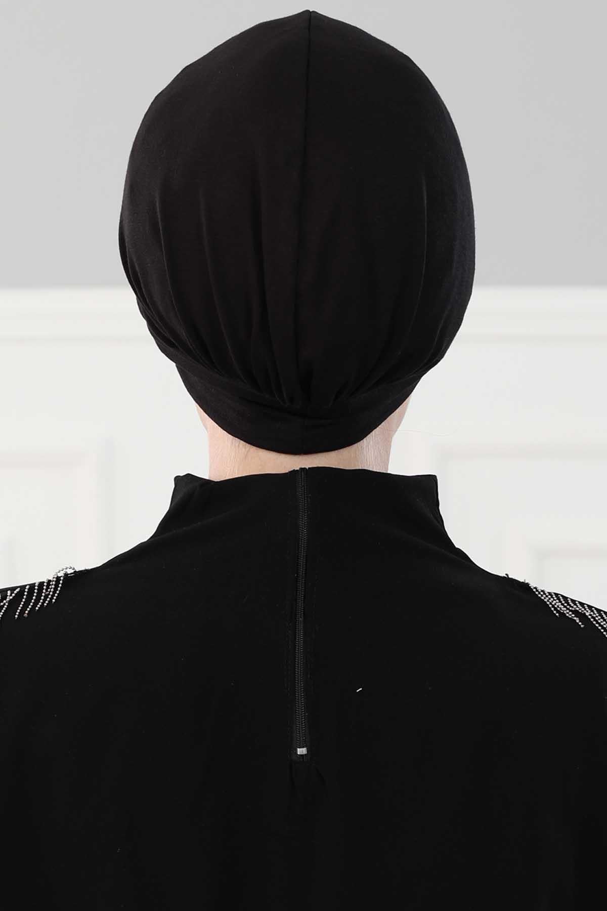 Şapkalı Penye Bone,B-30