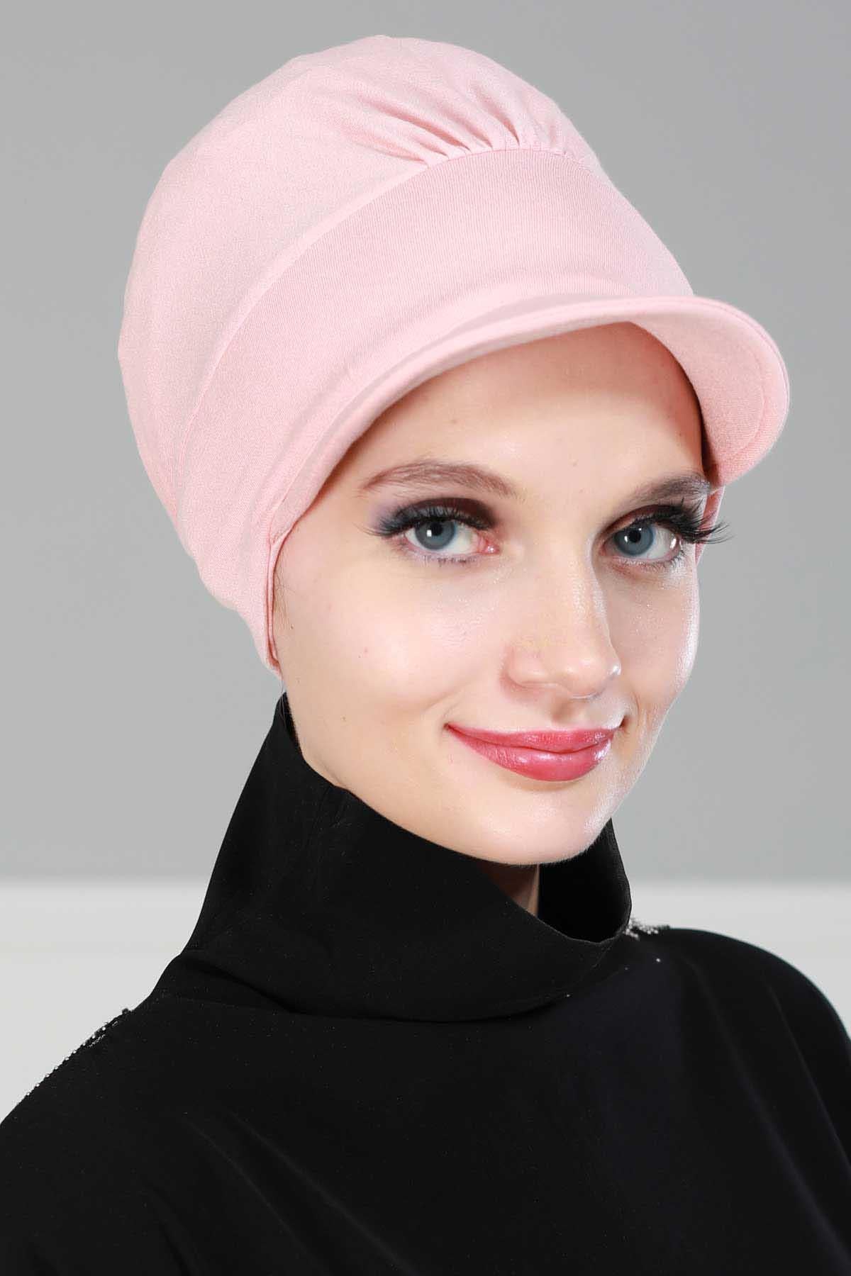 Şapkalı Penye Bone,B-30