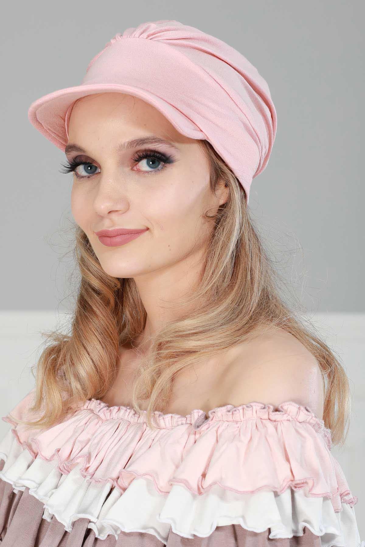 Şapkalı Penye Bone,B-30