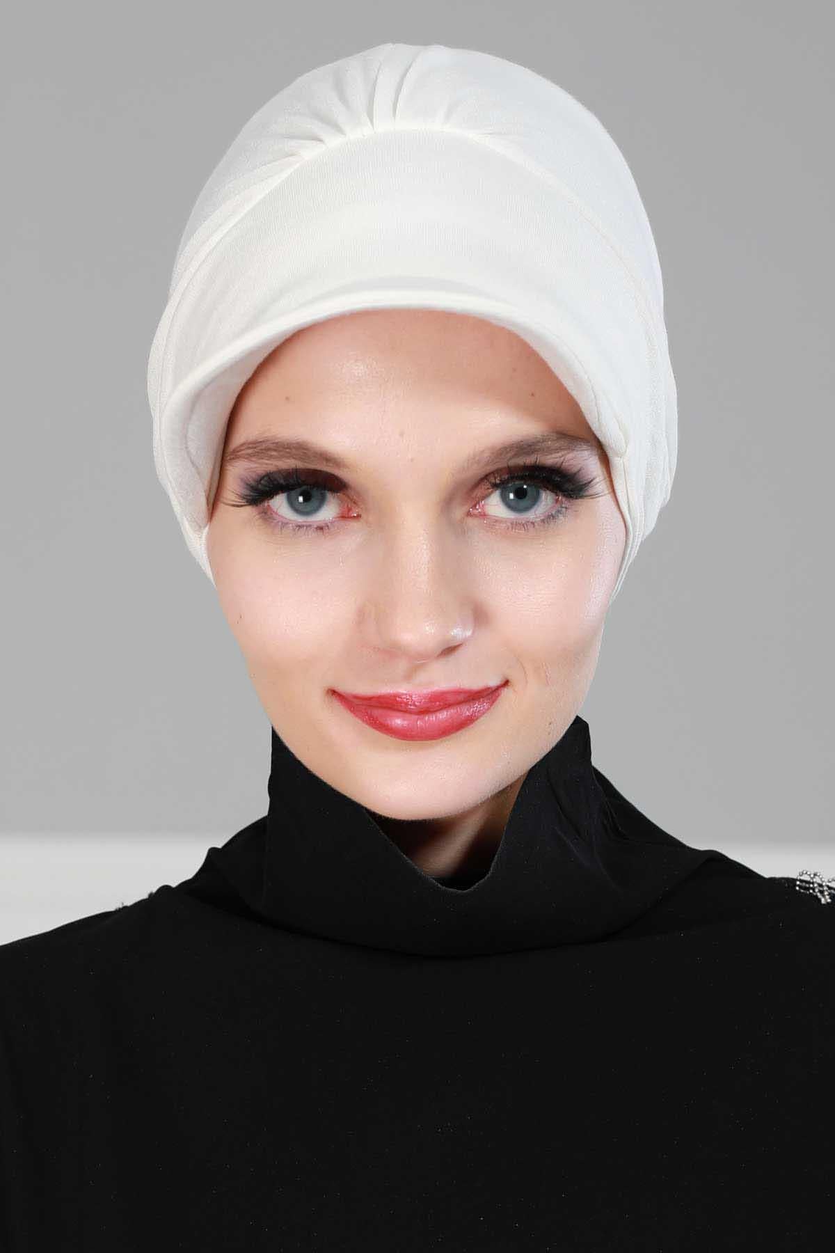 Şapkalı Penye Bone,B-30