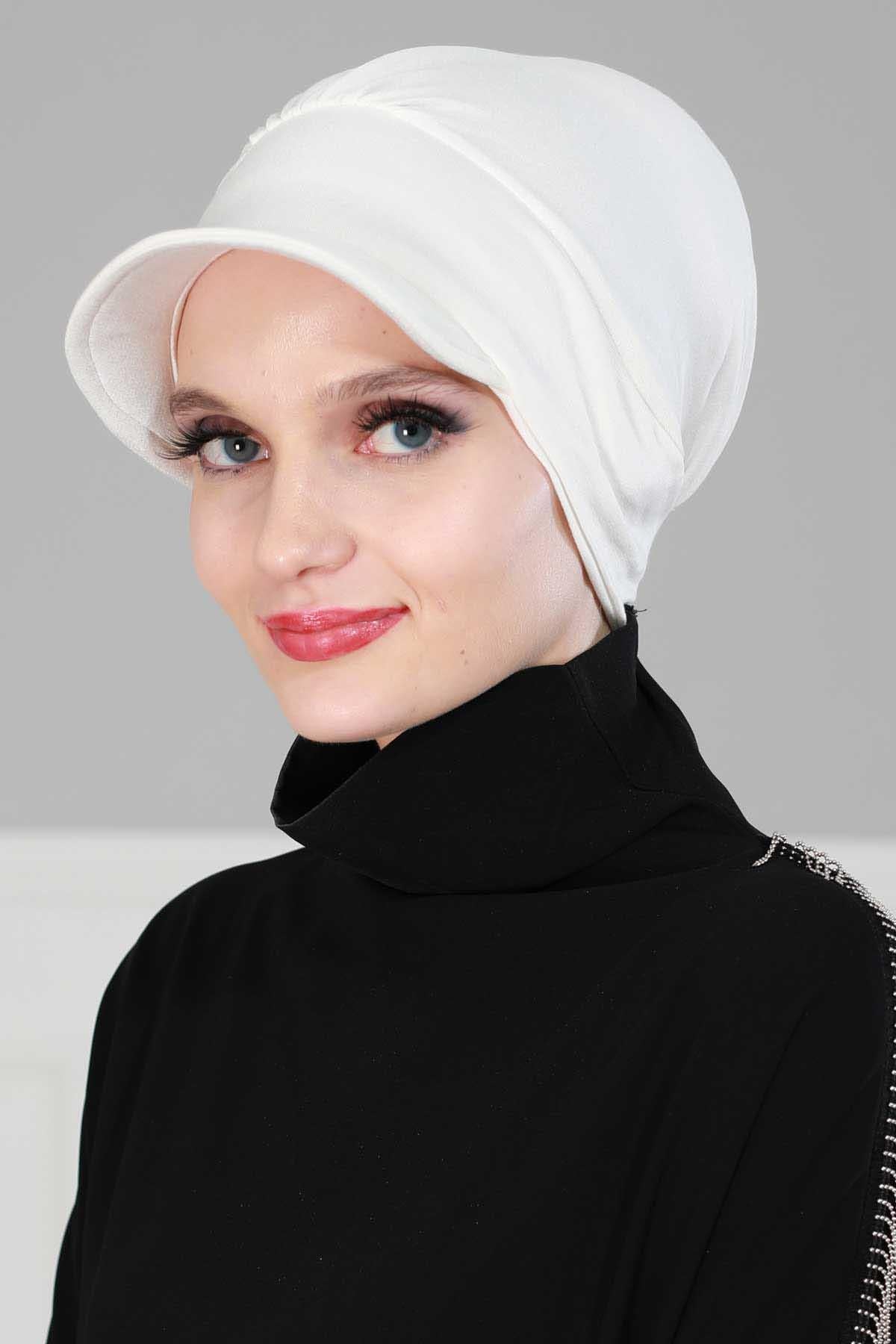 Şapkalı Penye Bone,B-30