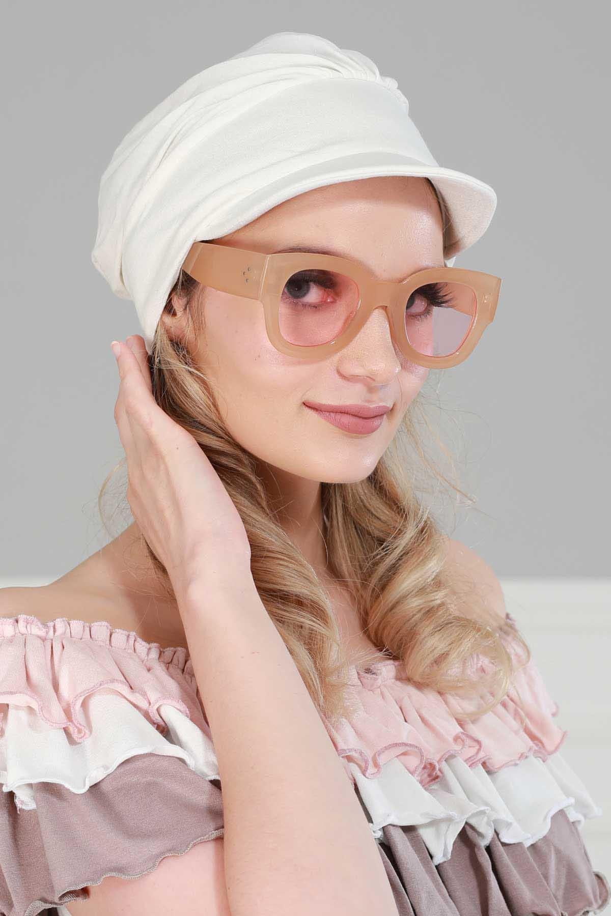 Şapkalı Penye Bone,B-30