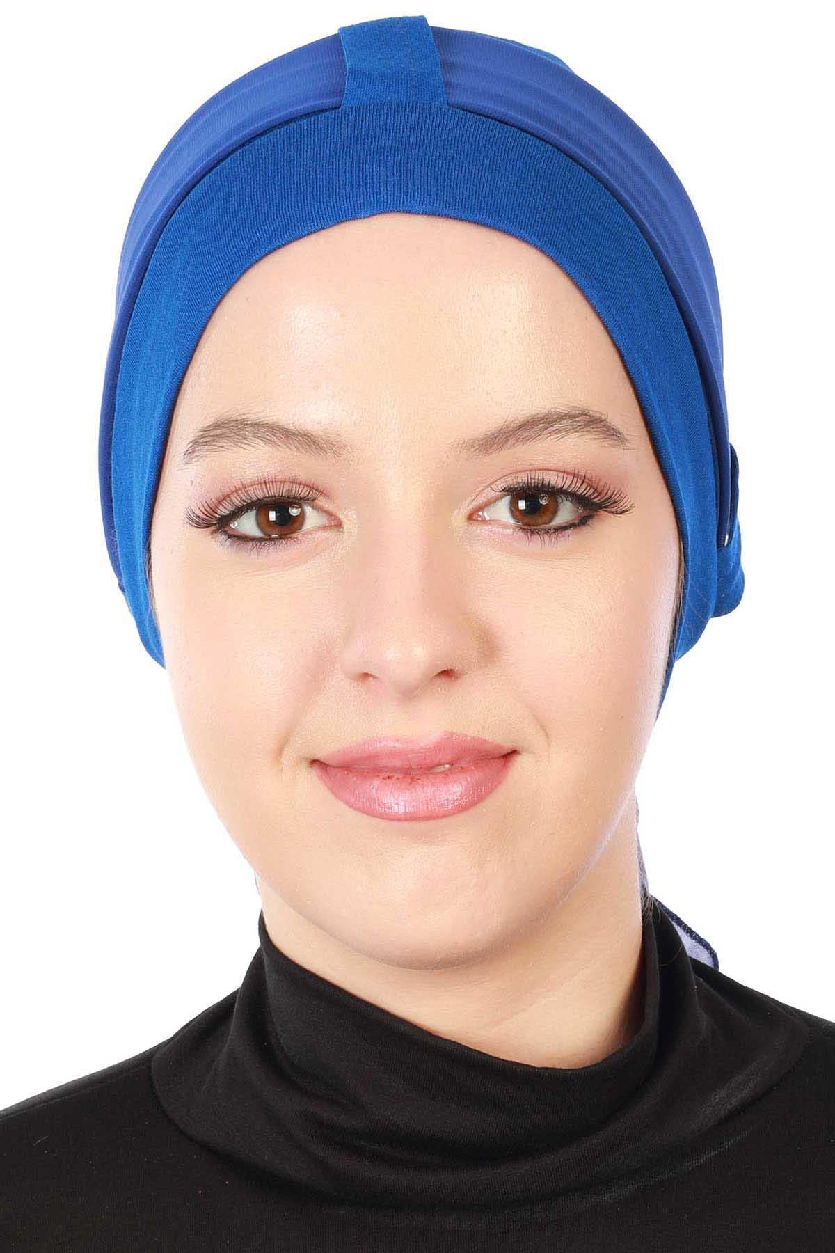 Şifon Kuşaklı Penye Bone,B-36