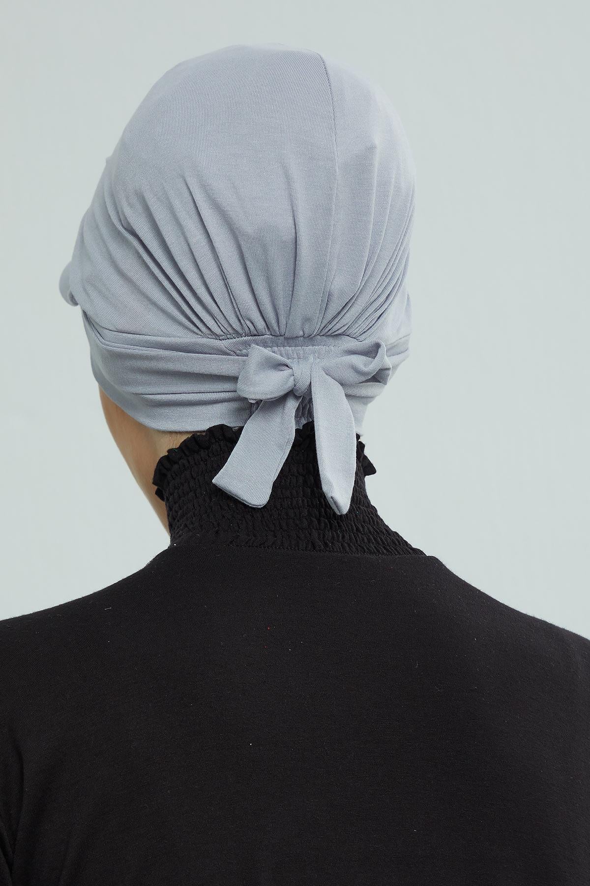 Siperlik Detaylı Penye Bone,B-66