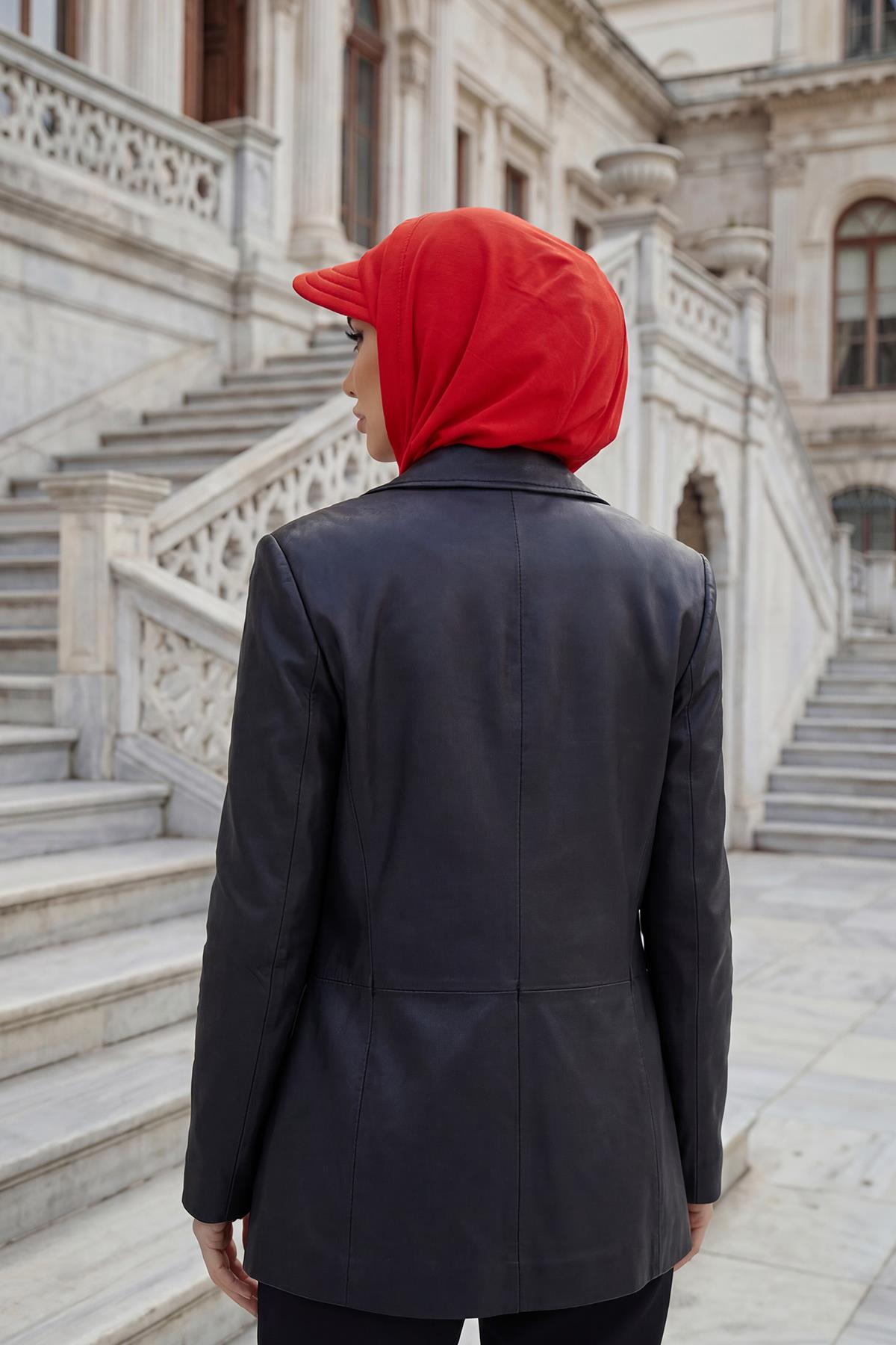 Siperlik ve Kapatıcı Özellikli Penye Kadın Hazır Bone,B-88P