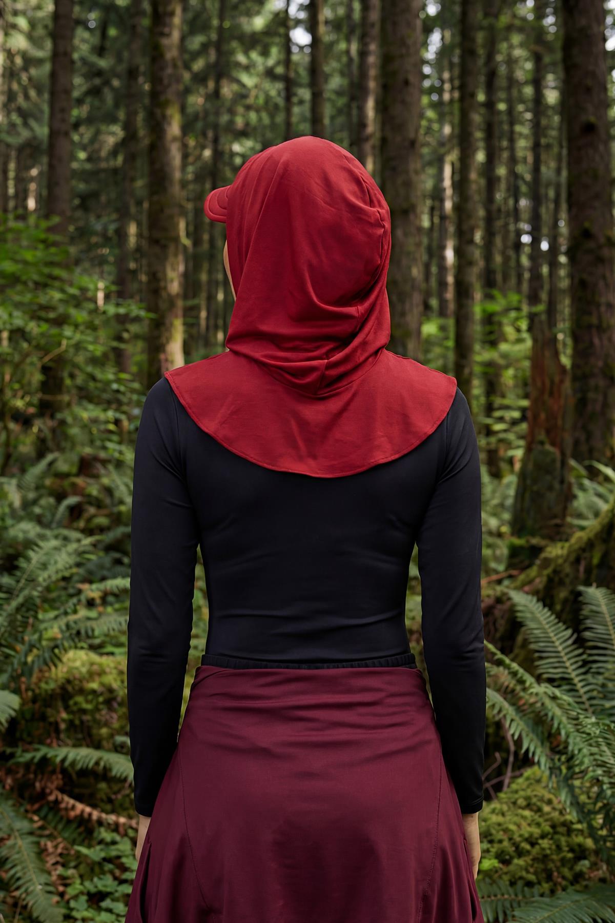 Siperlik ve Kapatıcı Özellikli Penye Kadın Hazır Bone,B-88P