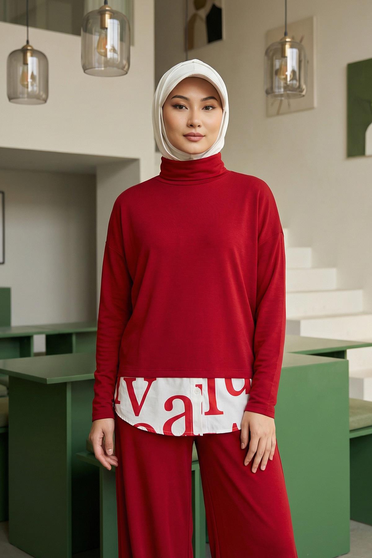 Siperlik ve Kapatıcı Özellikli Penye Kadın Hazır Bone,B-88P