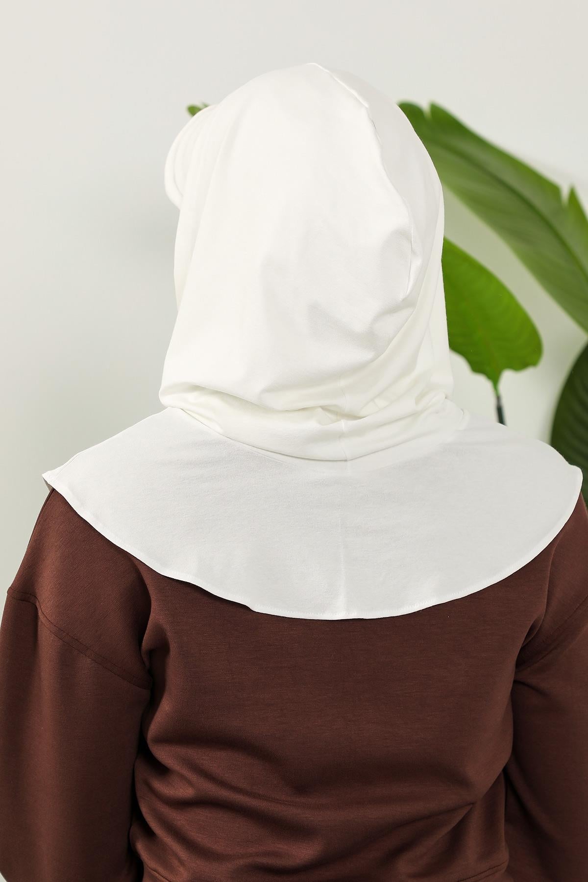 Siperlik ve Kapatıcı Özellikli Penye Kadın Hazır Bone,B-88P