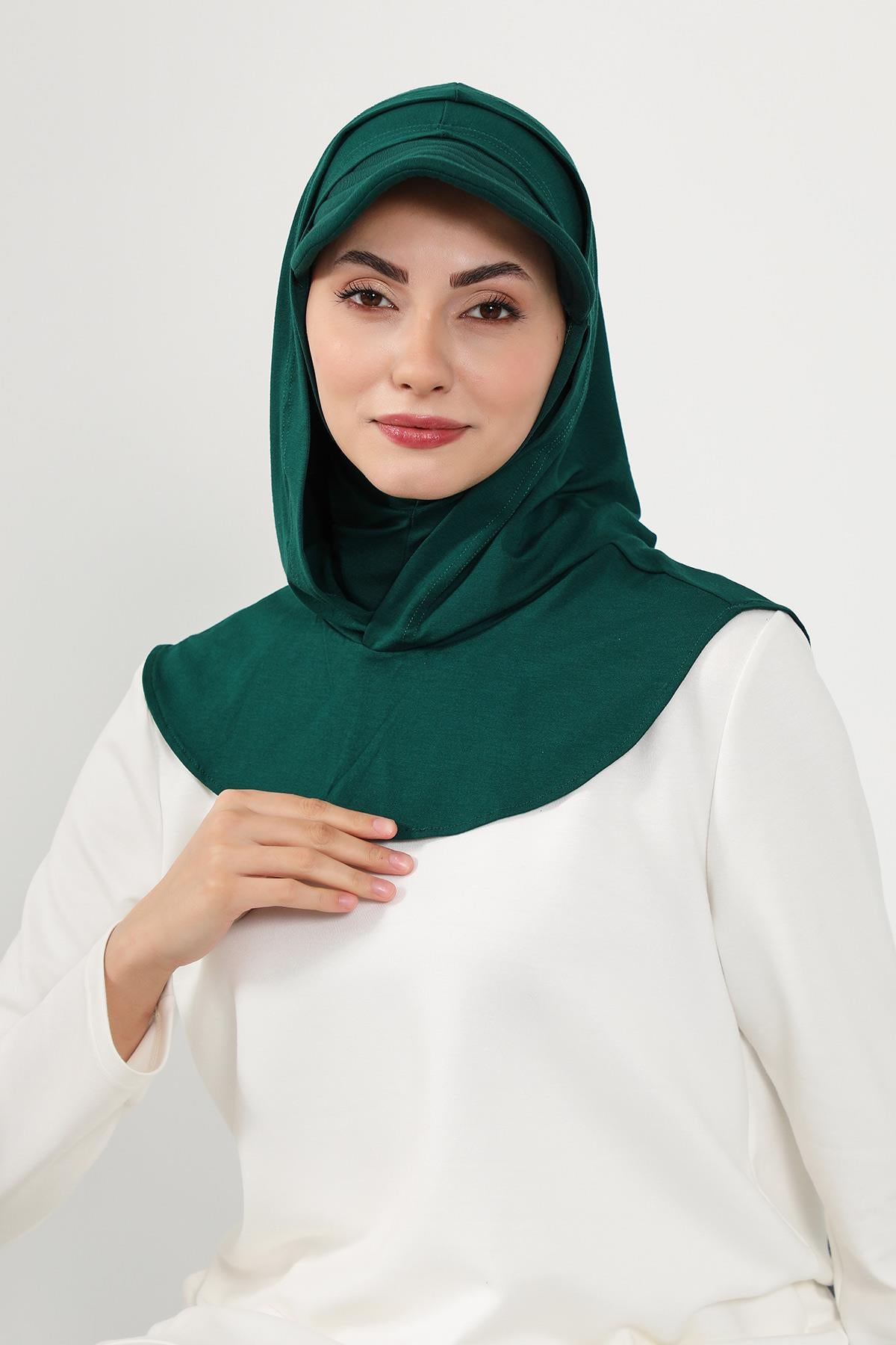 Siperlik ve Kapatıcı Özellikli Penye Kadın Hazır Bone,B-88P
