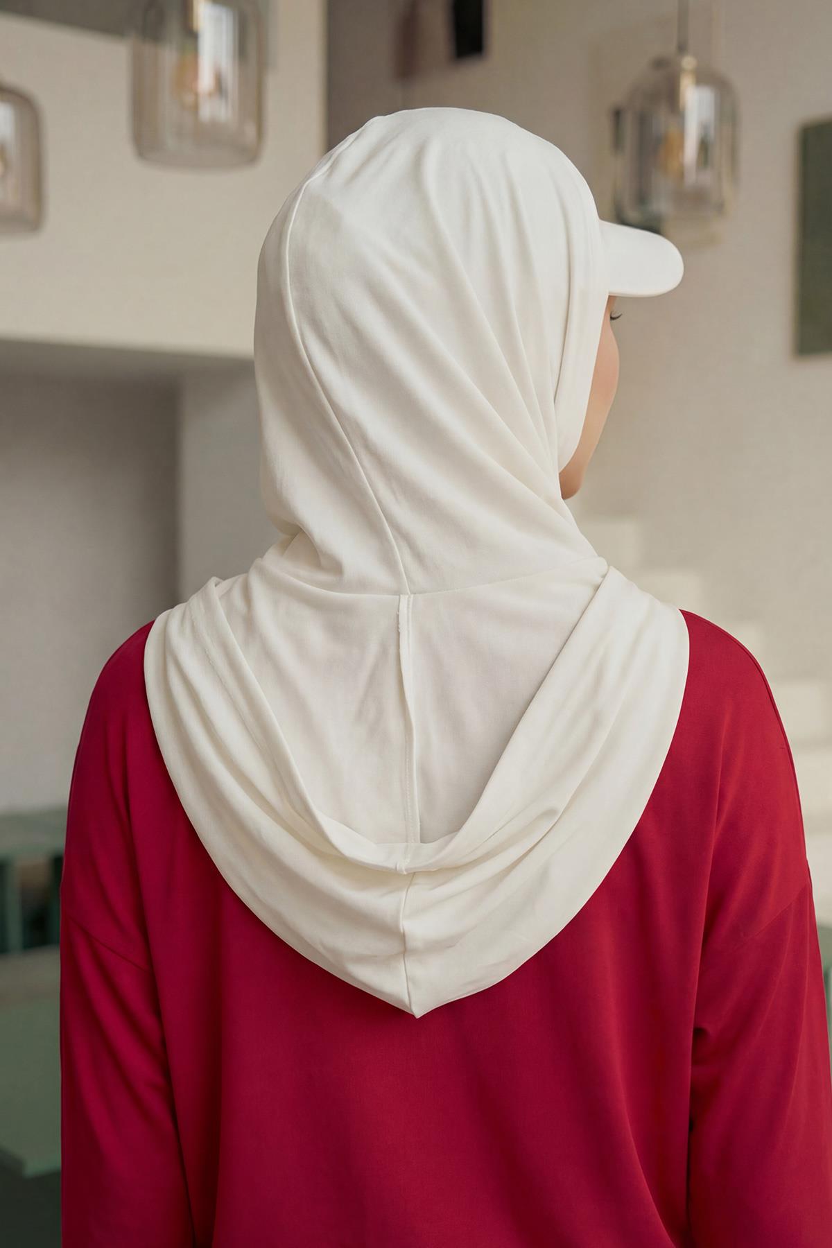 Siperlik ve Kapatıcı Özellikli Penye Kadın Hazır Bone,B-88P