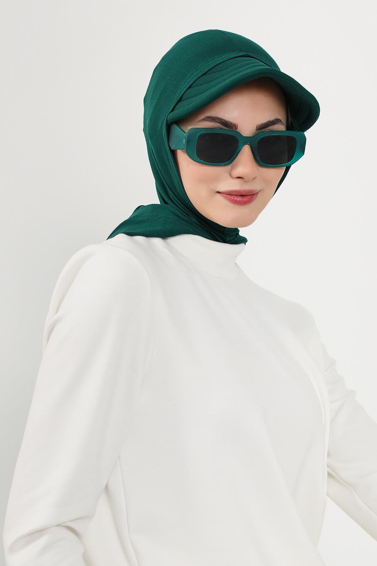 Siperlik ve Kapatıcı Özellikli Penye Kadın Hazır Bone,B-88P