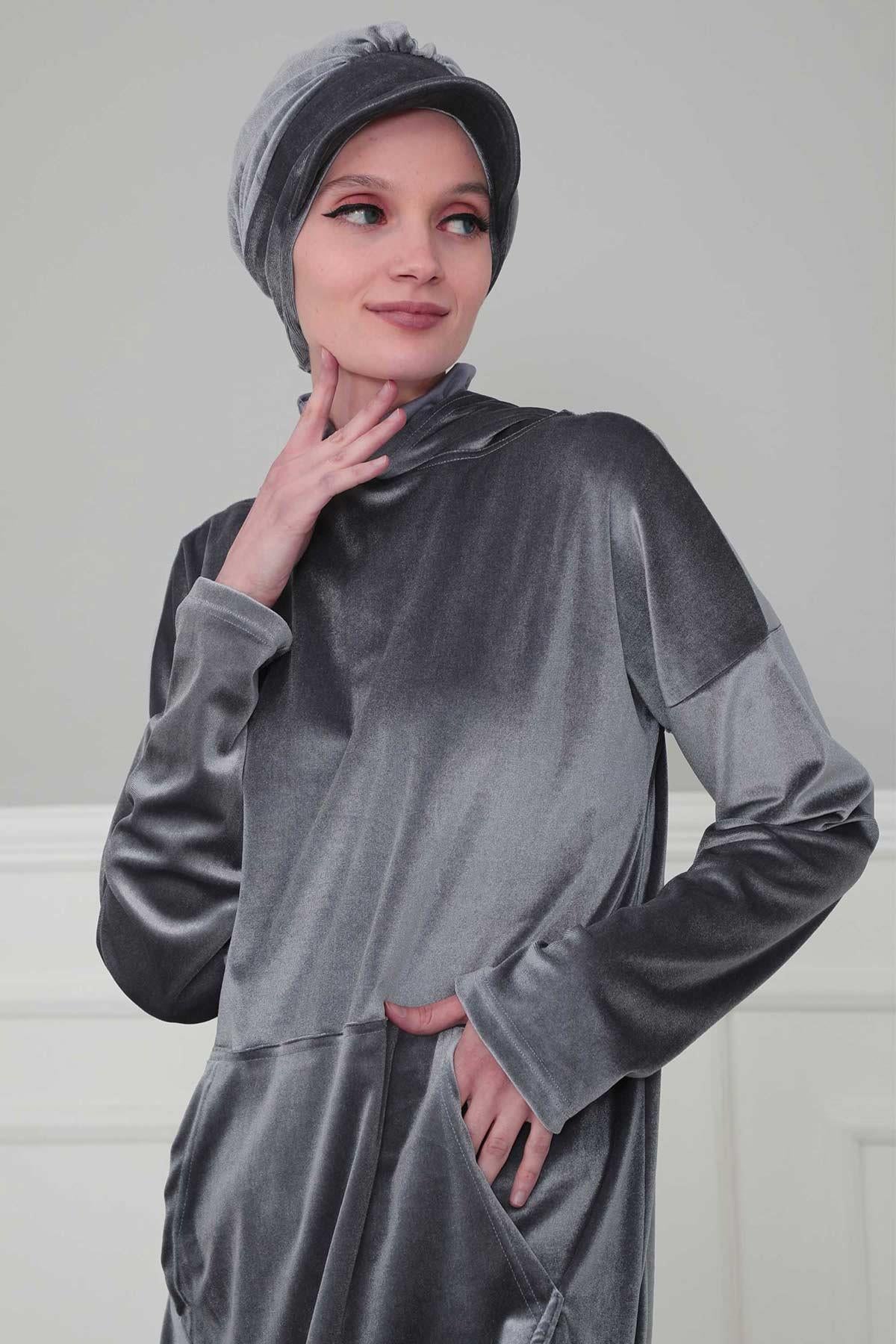 Siperlikli Kadife Bone,B-30K