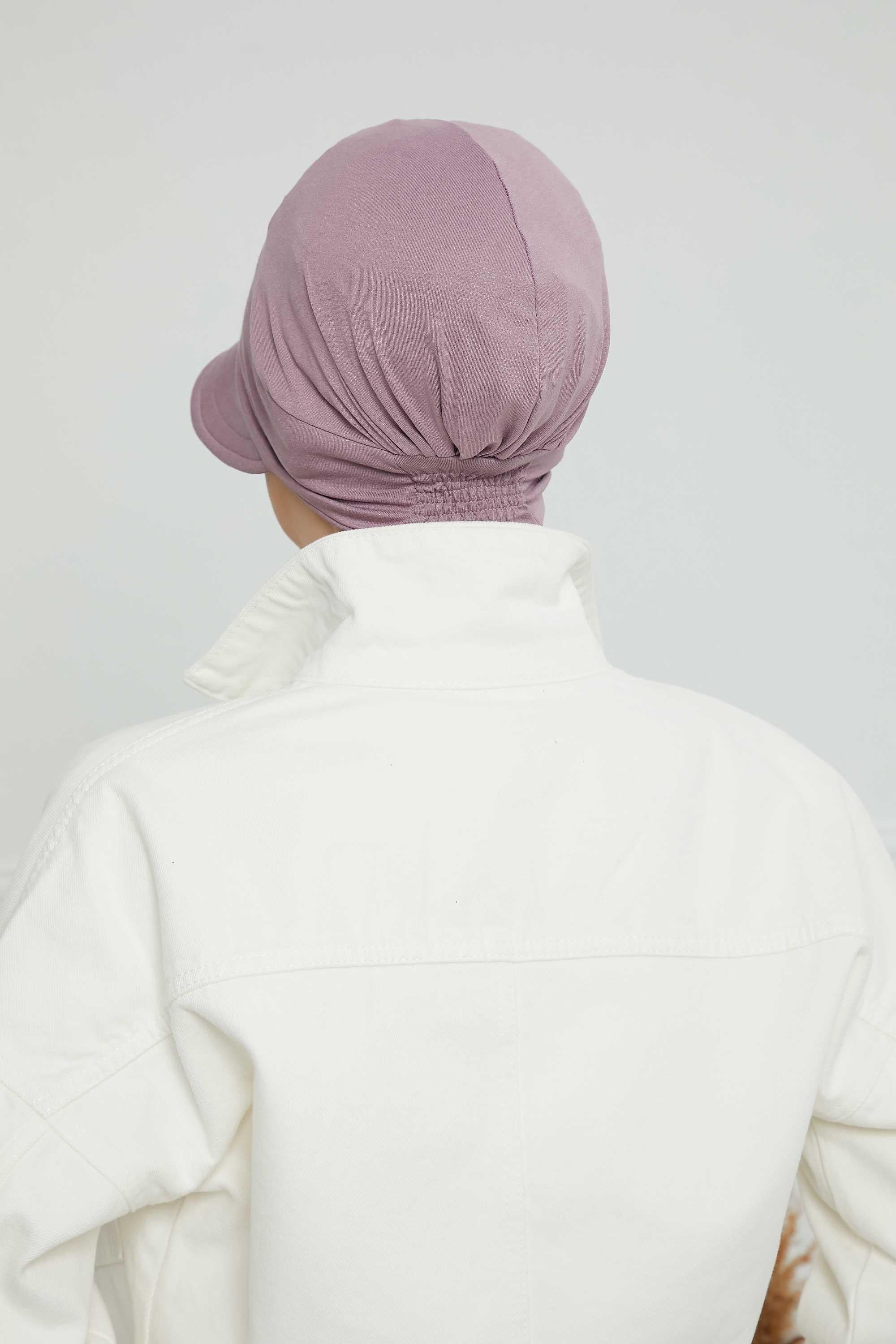 Siperlikli Penye Şapka Bone,B-73