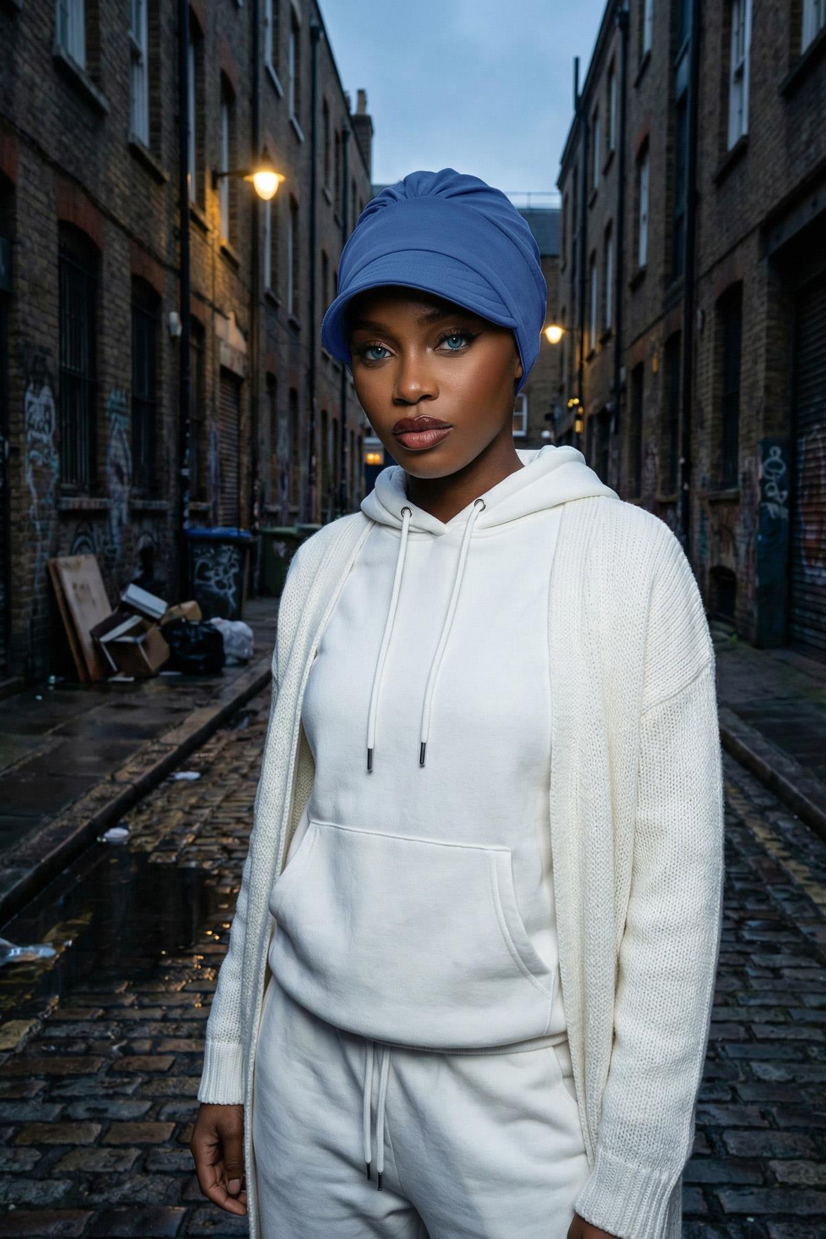 Siperlikli Penye Şapka Bone,B-73