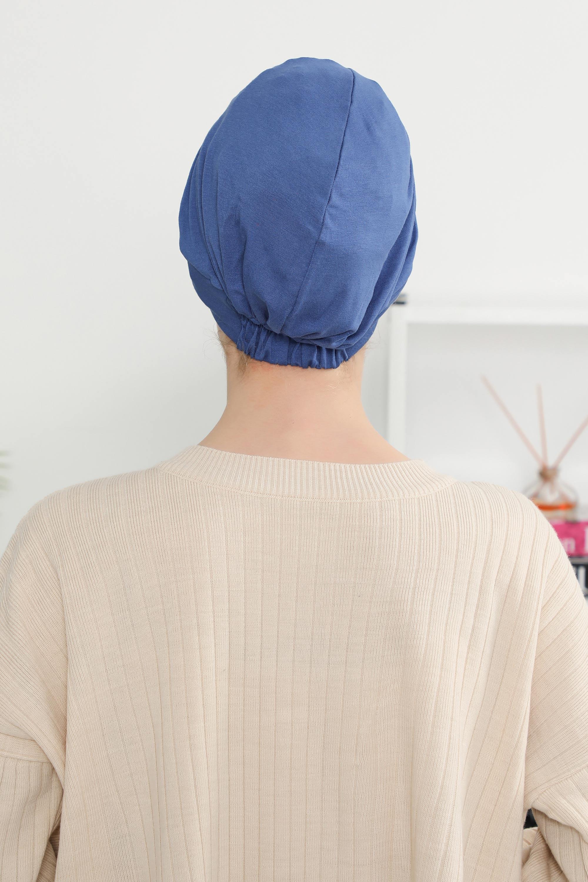 Siperlikli Penye Şapka Bone,B-73