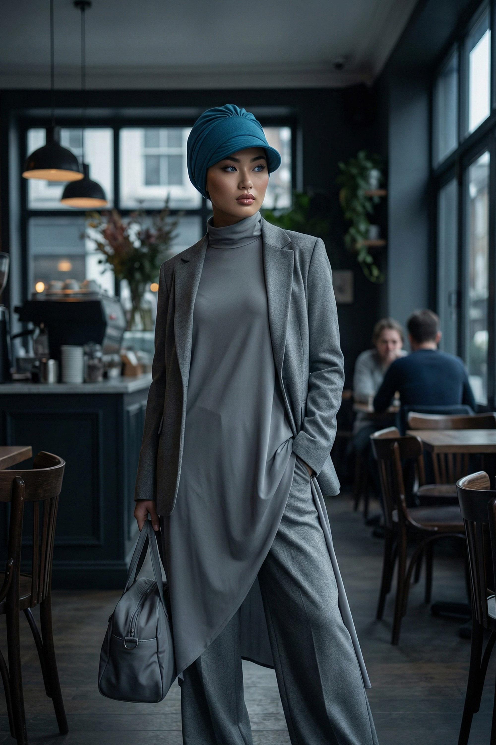 Siperlikli Penye Şapka Bone,B-73