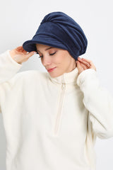 Siperlikli Polar Şapka Bone,B-73PL