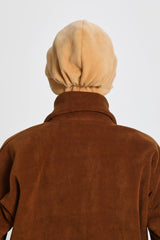 Siperlikli Polar Şapka Bone,B-73PL