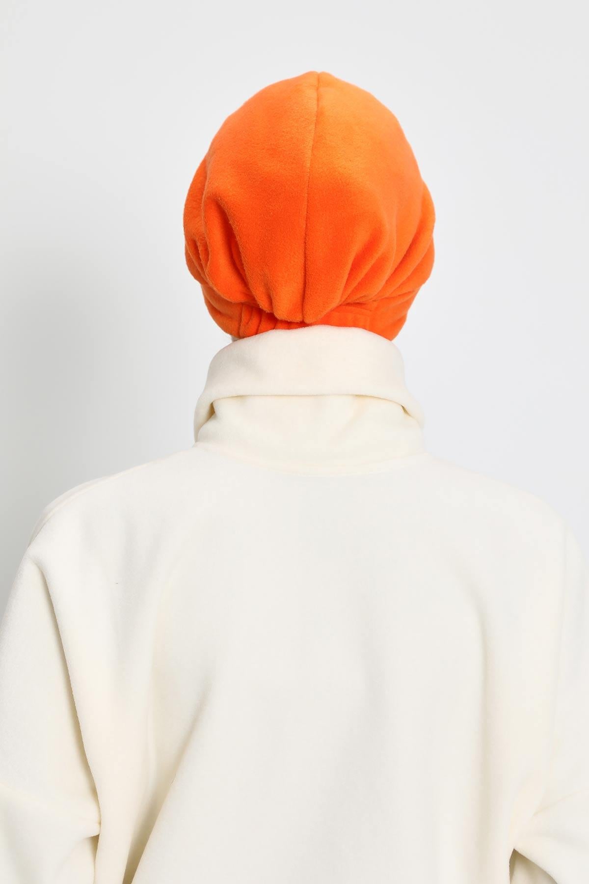 Siperlikli Polar Şapka Bone,B-73PL