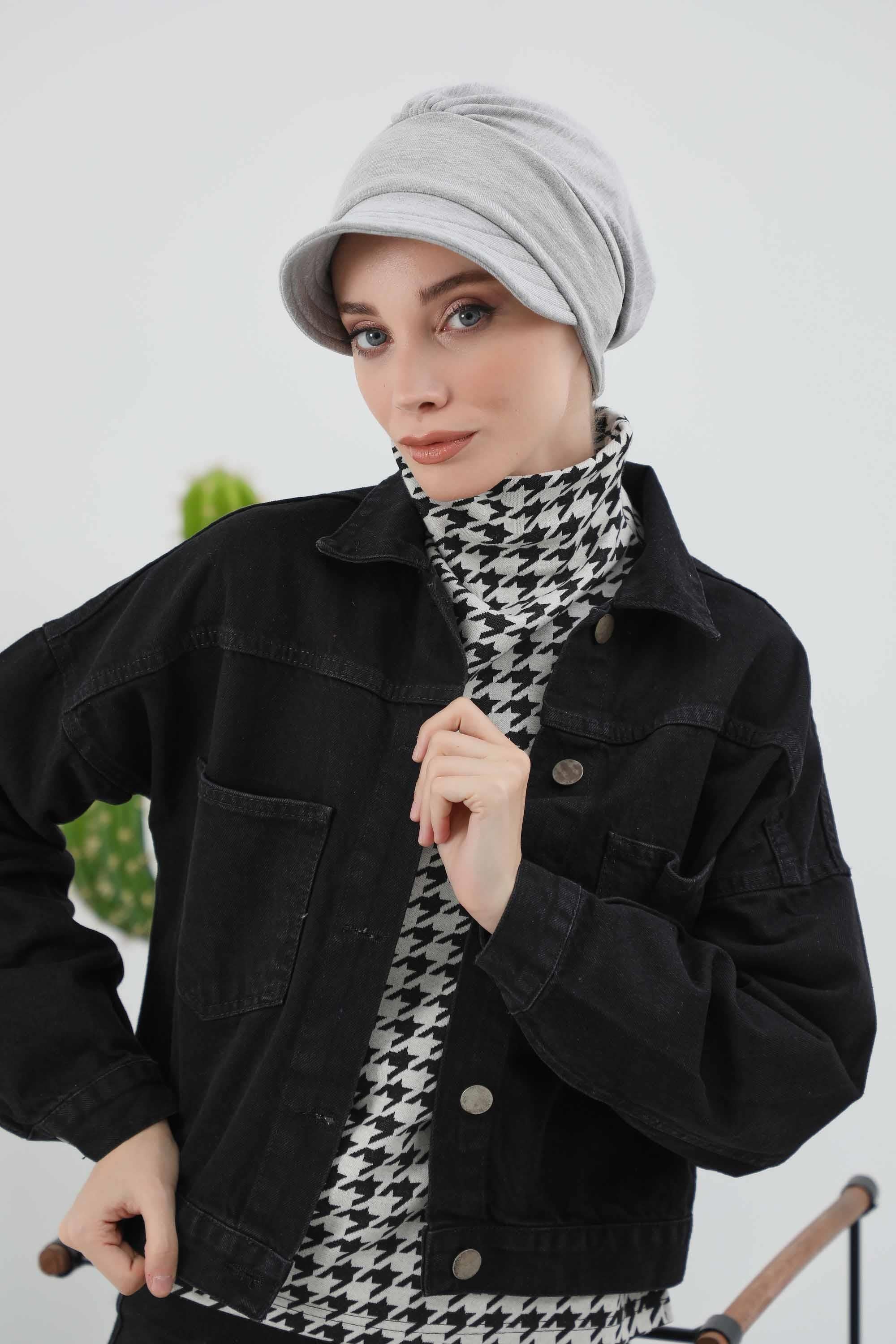 Siperlikli Şapka Bone,B-73RB