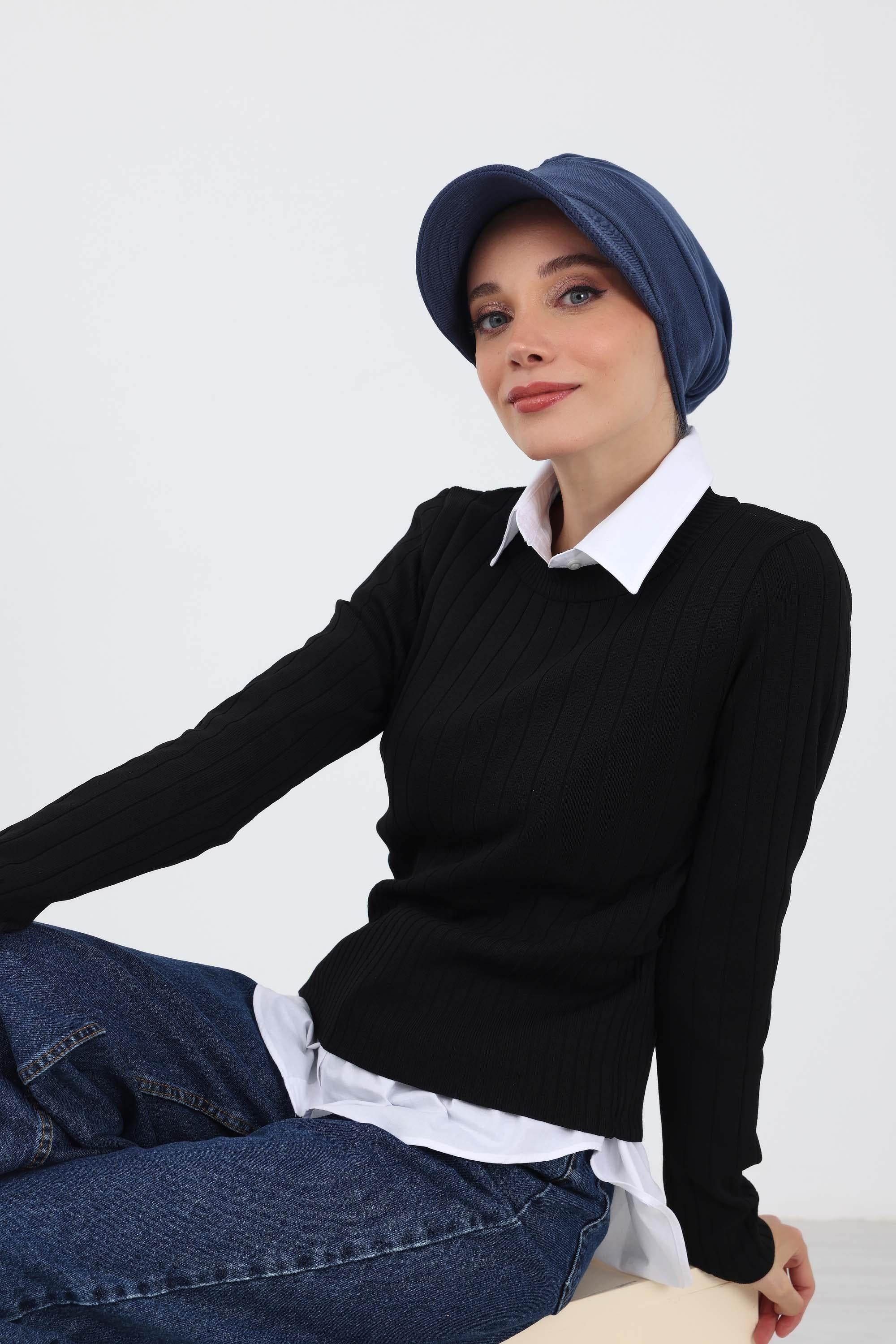 Siperlikli Şapka Bone,B-73RB
