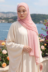 Tesettür Boneli Pratik Şifon Şal,PS-46