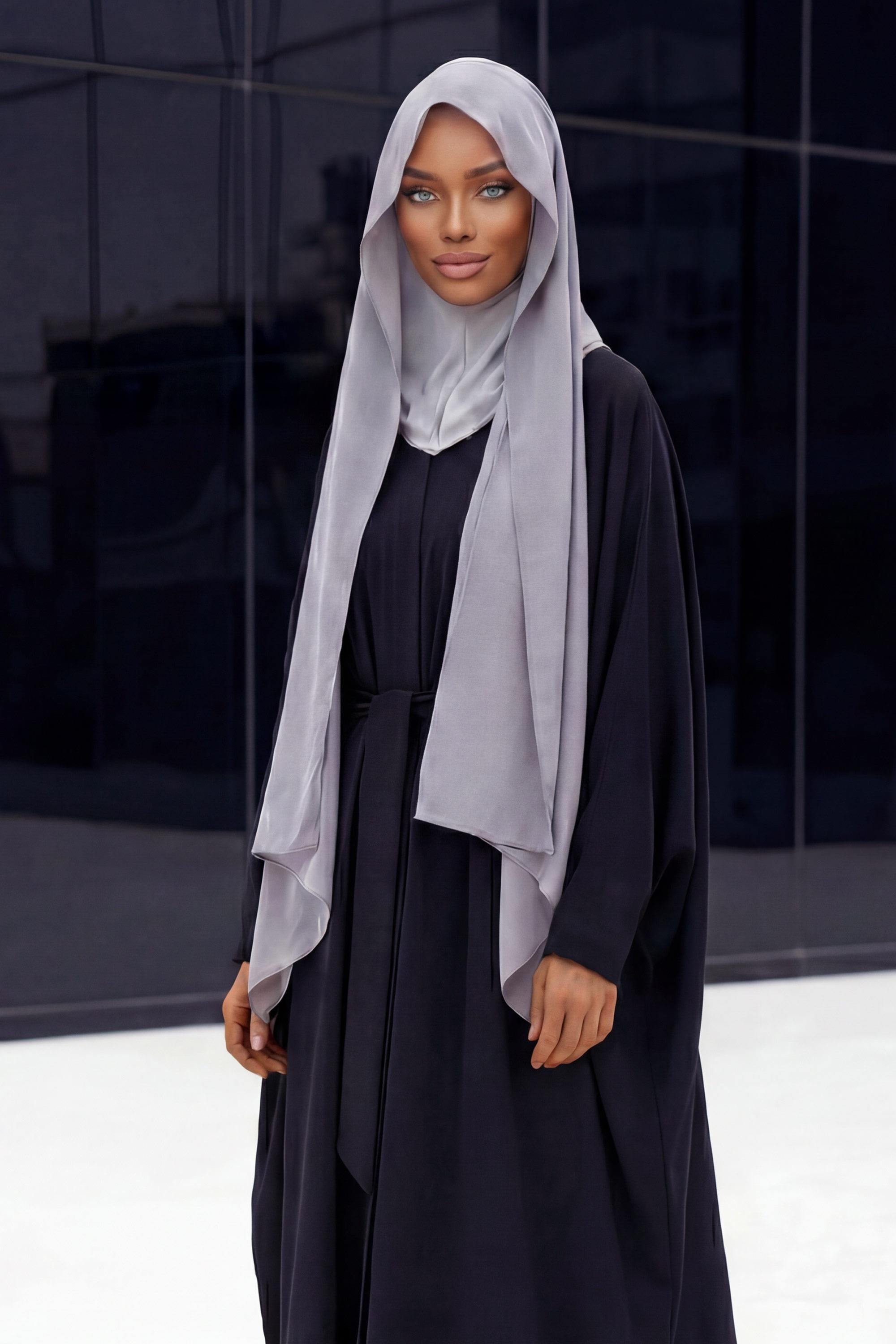 Tesettür Boneli Pratik Şifon Şal,PS-46