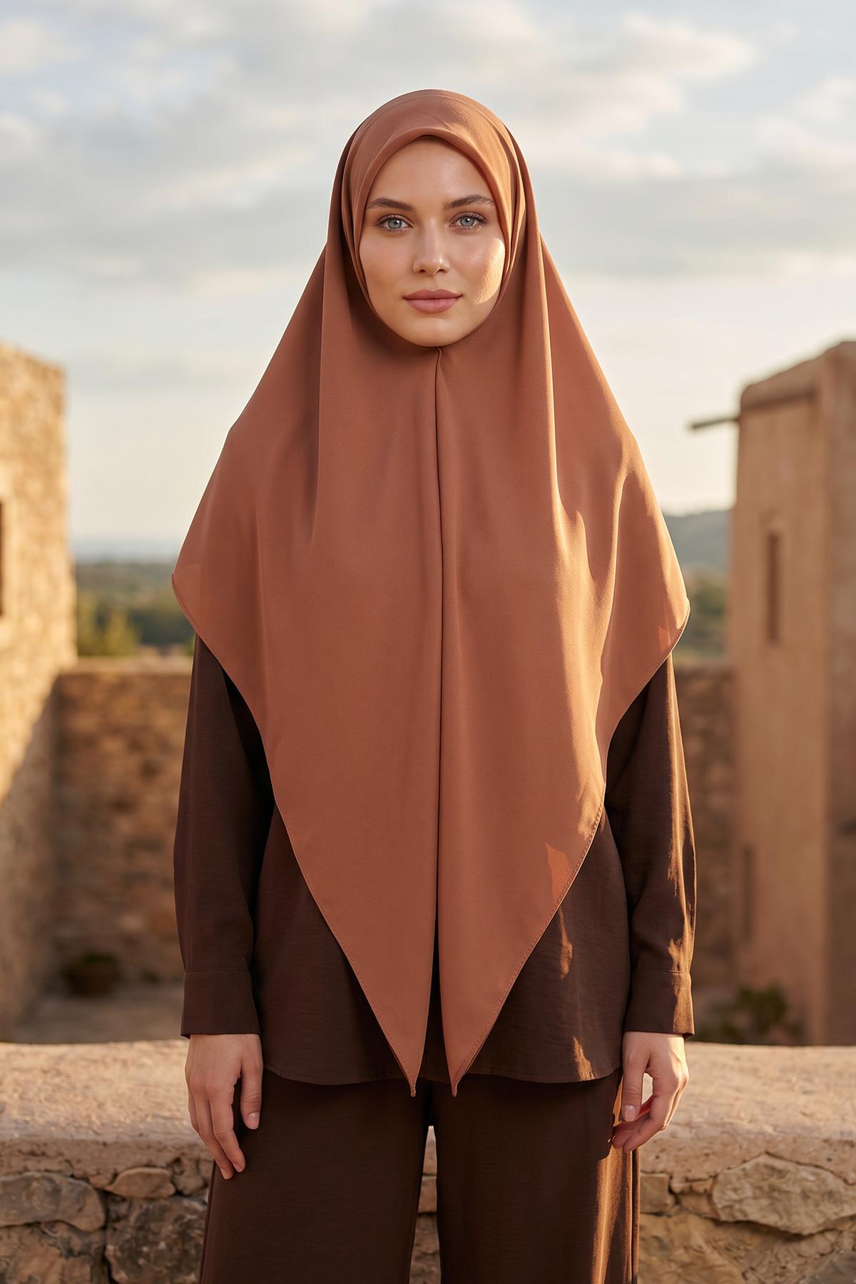 Tesettür Kaymaz Krep Şal,PS-63
