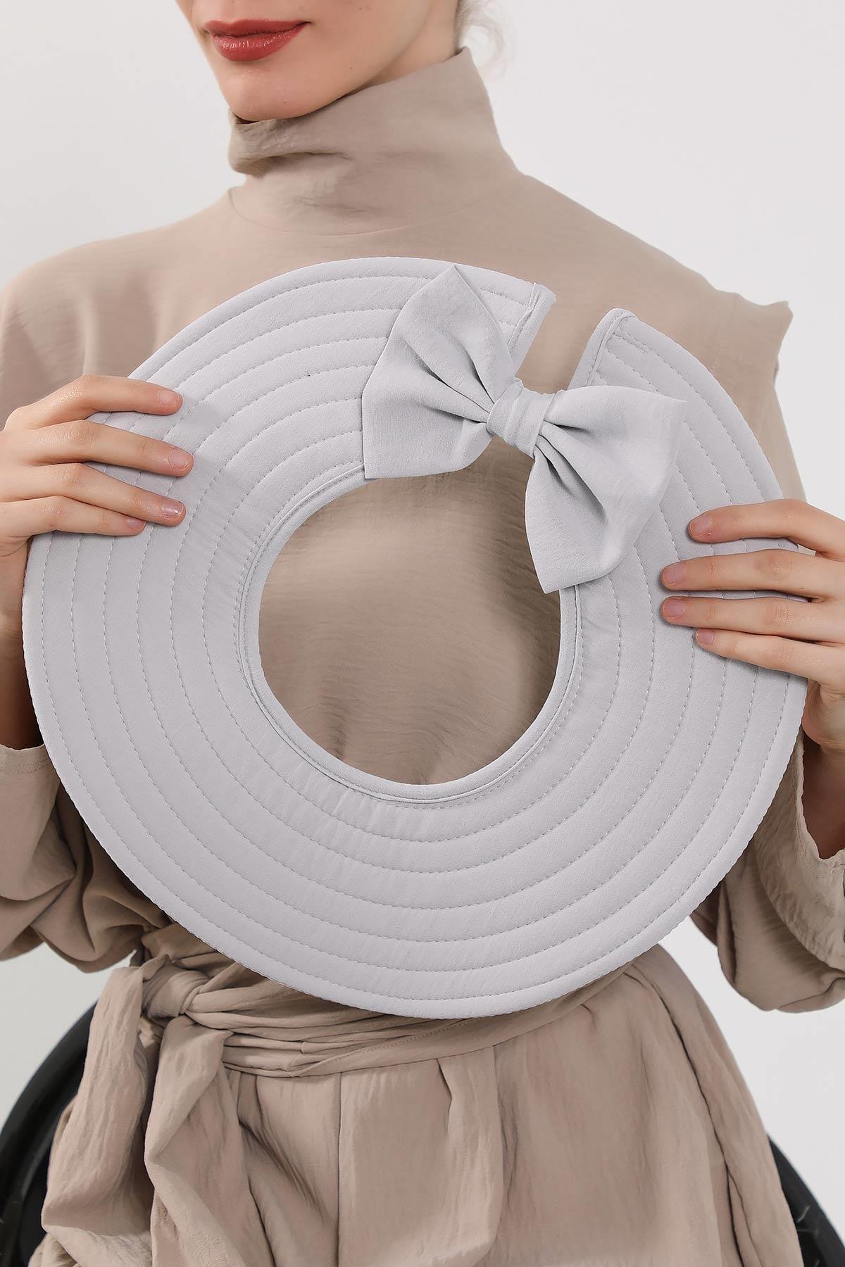 Türban Üzeri Aerobin Pratik Tak-Çık Fiyonklu Şapka,SP-4A,SP-4A